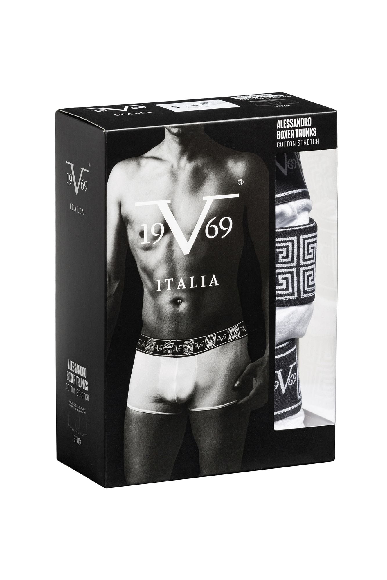 Alessandro 3er Pack Weiß/Weiß/Weiß