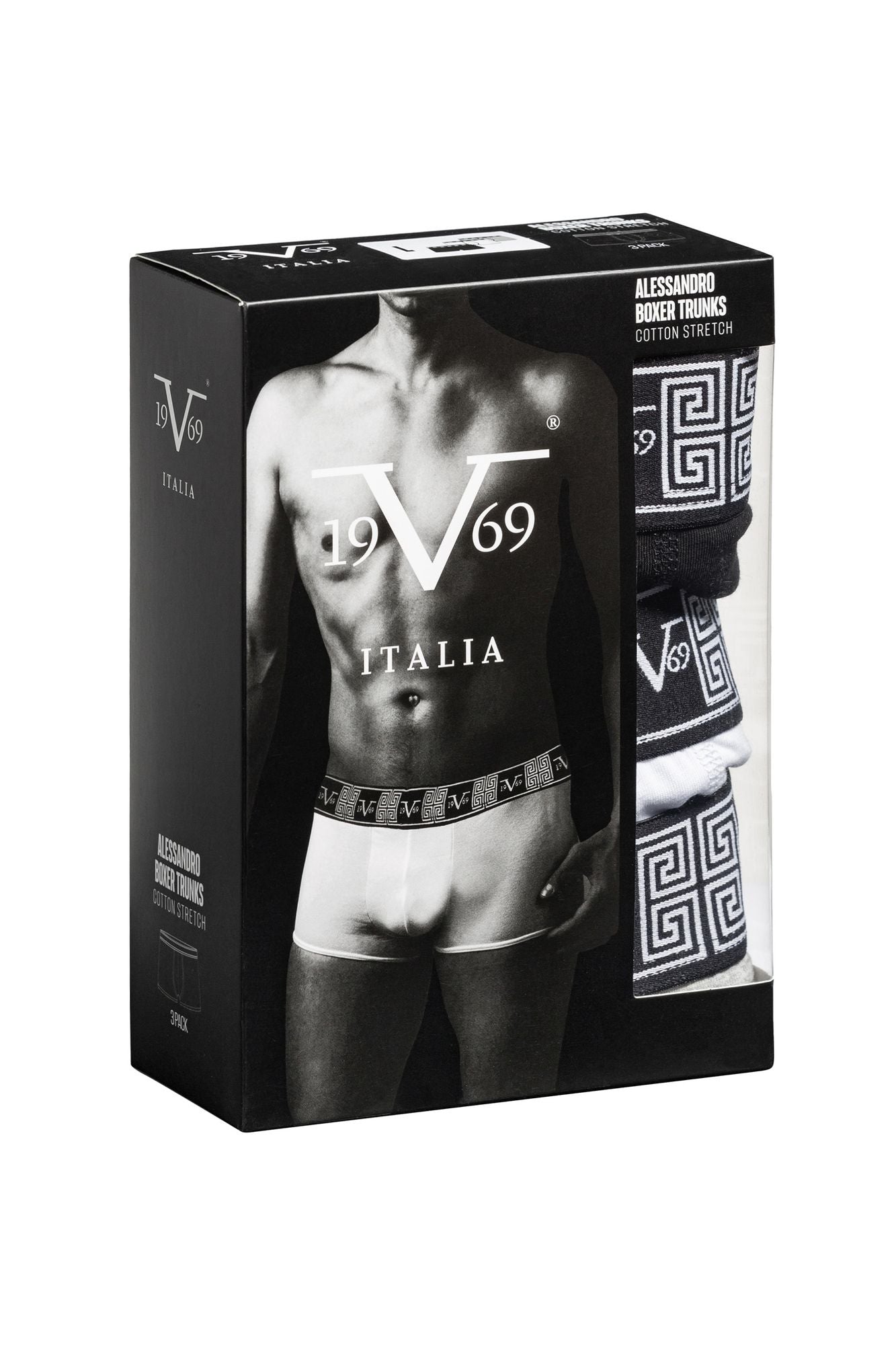 Alessandro 3er Pack Weiß/Weiß/Weiß