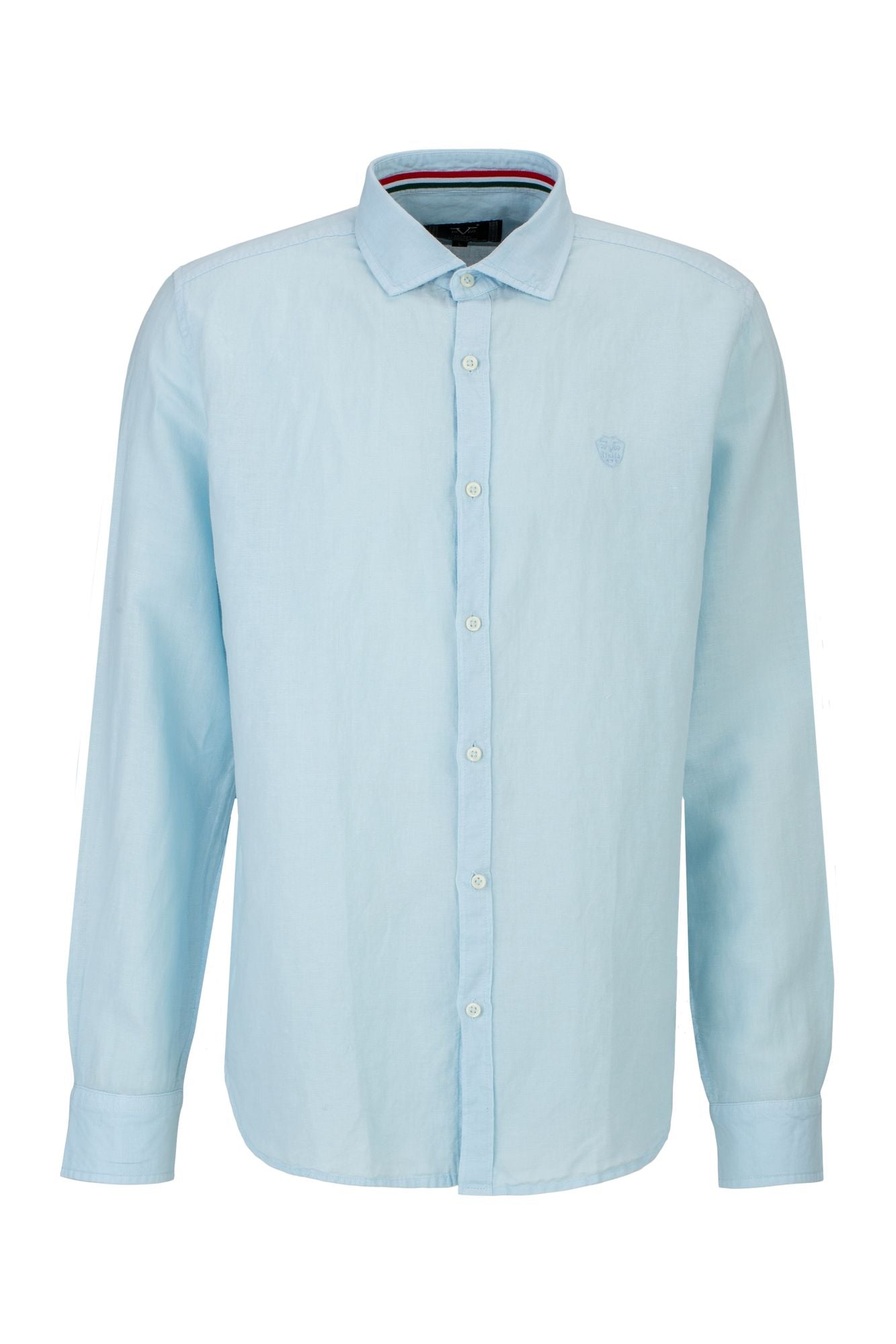 Leinenhemd Rolfo in blau
