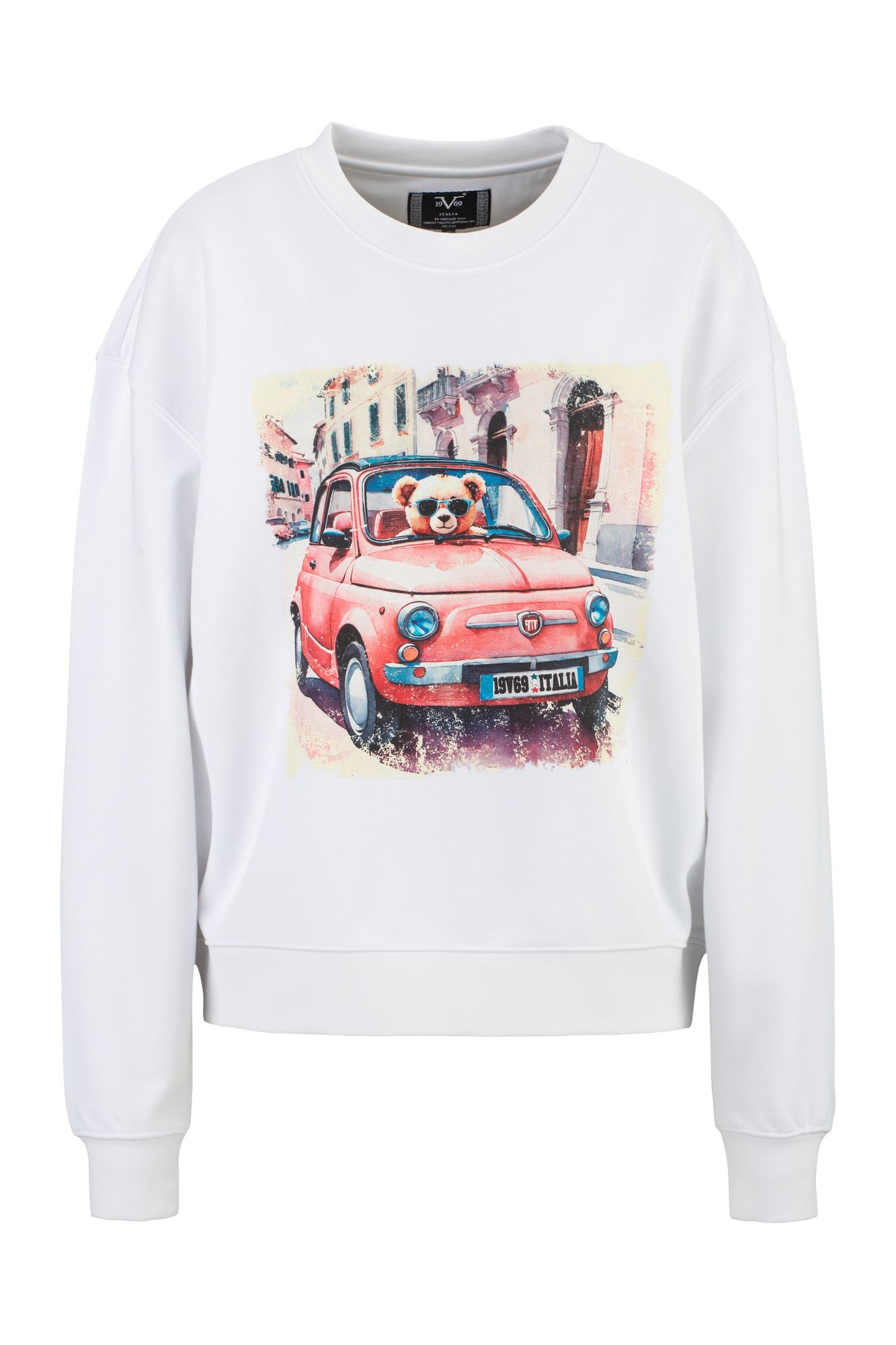 Sweatshirts SINJA 506 in WHITE