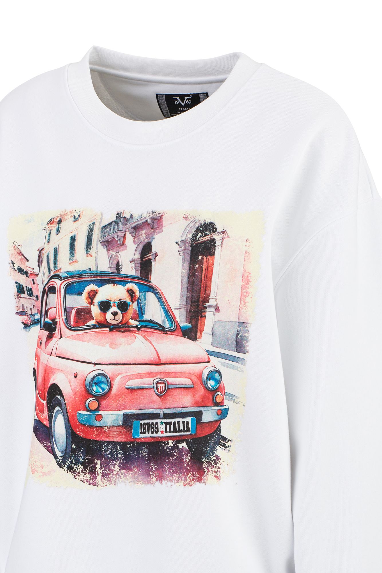 Sweatshirts SINJA 506 in WHITE