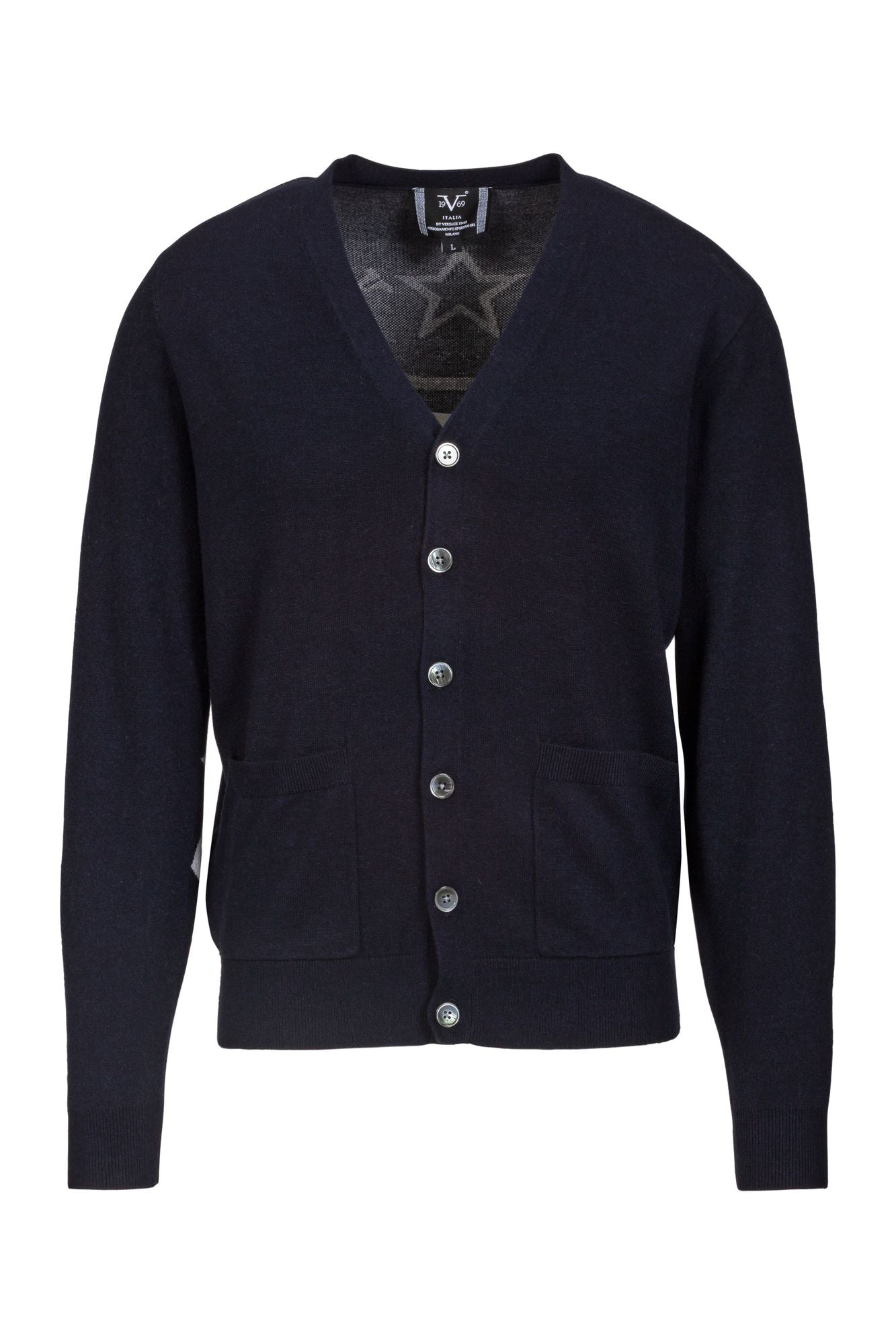 Cardigan Cristiano in blau