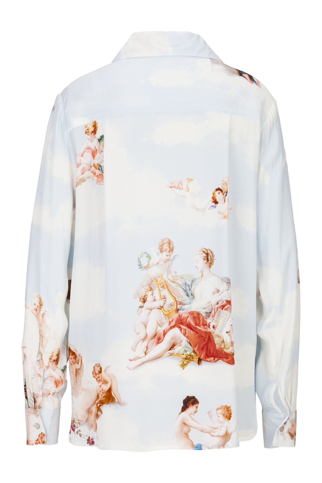 Hemdbluse Kinga in mehrfarbig