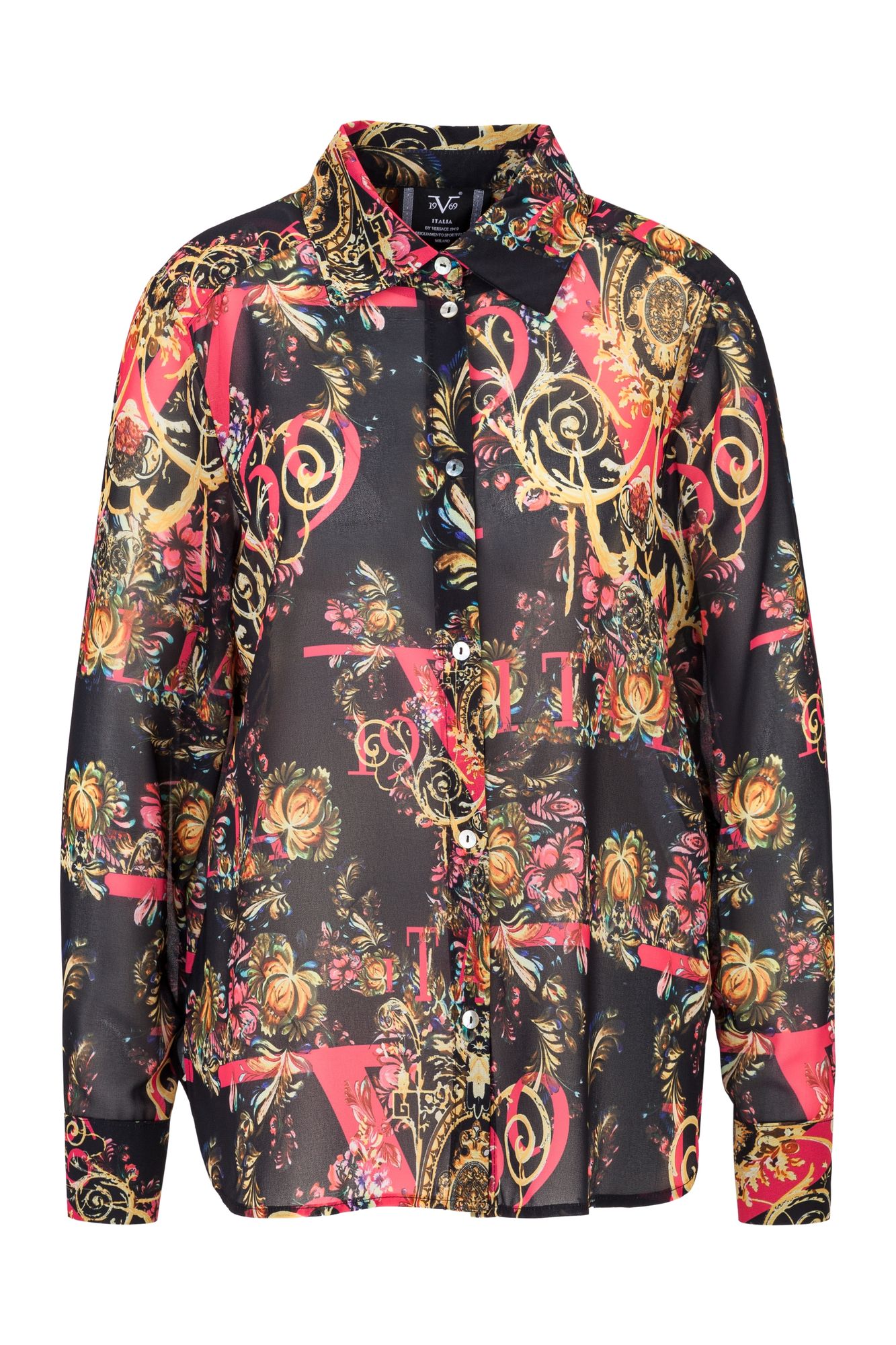 Hemdbluse Kala in mehrfarbig