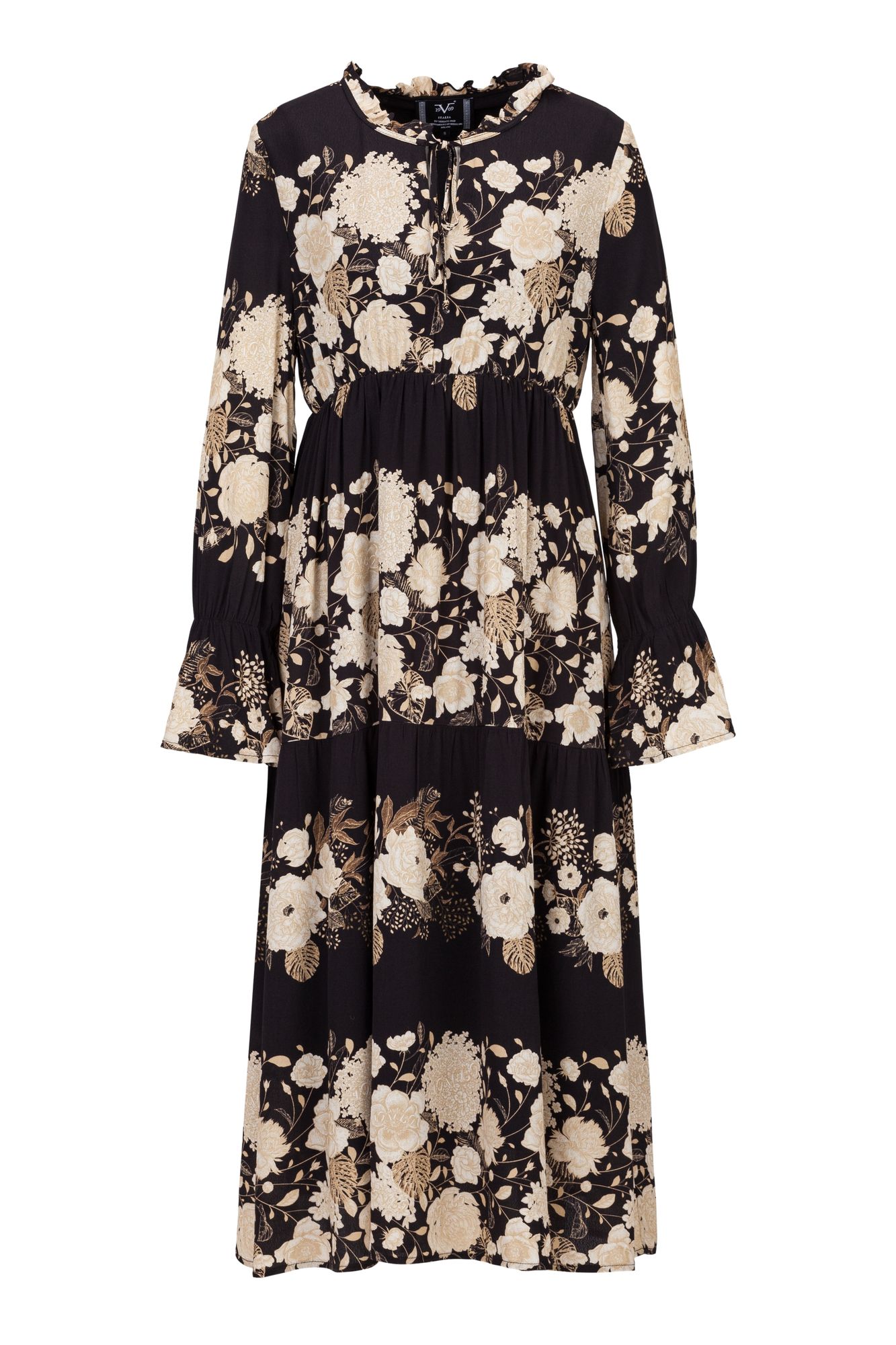 Maxikleid Kashga in mehrfarbig