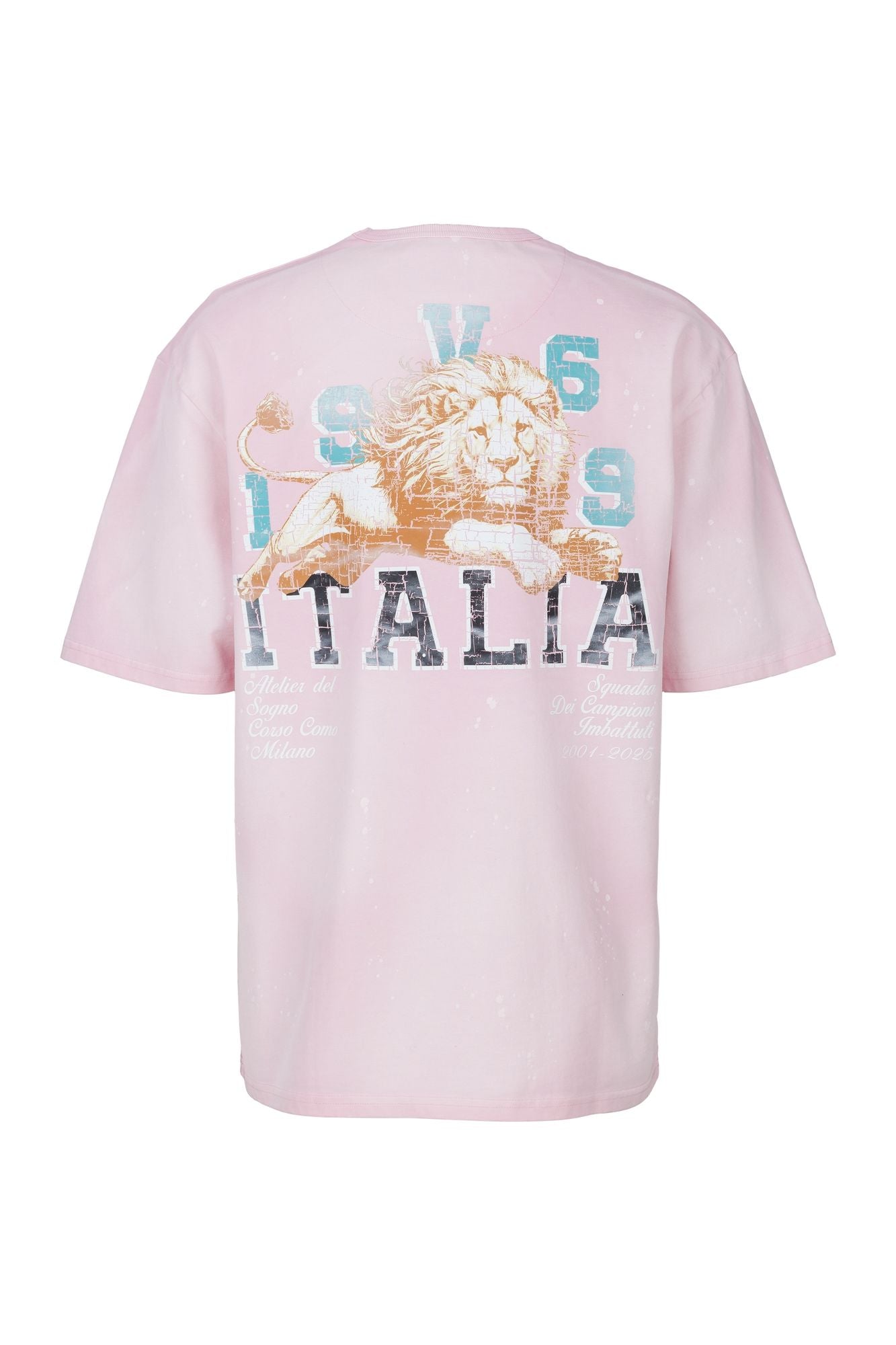 T-Shirts MAURO LION in ROSE