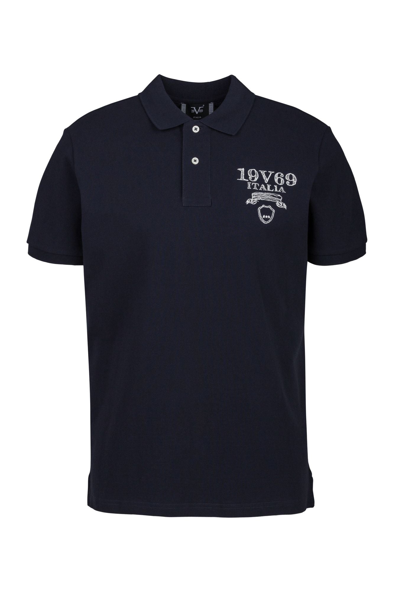Poloshirts EMILIO SHATTERED in LIGHT BLUE