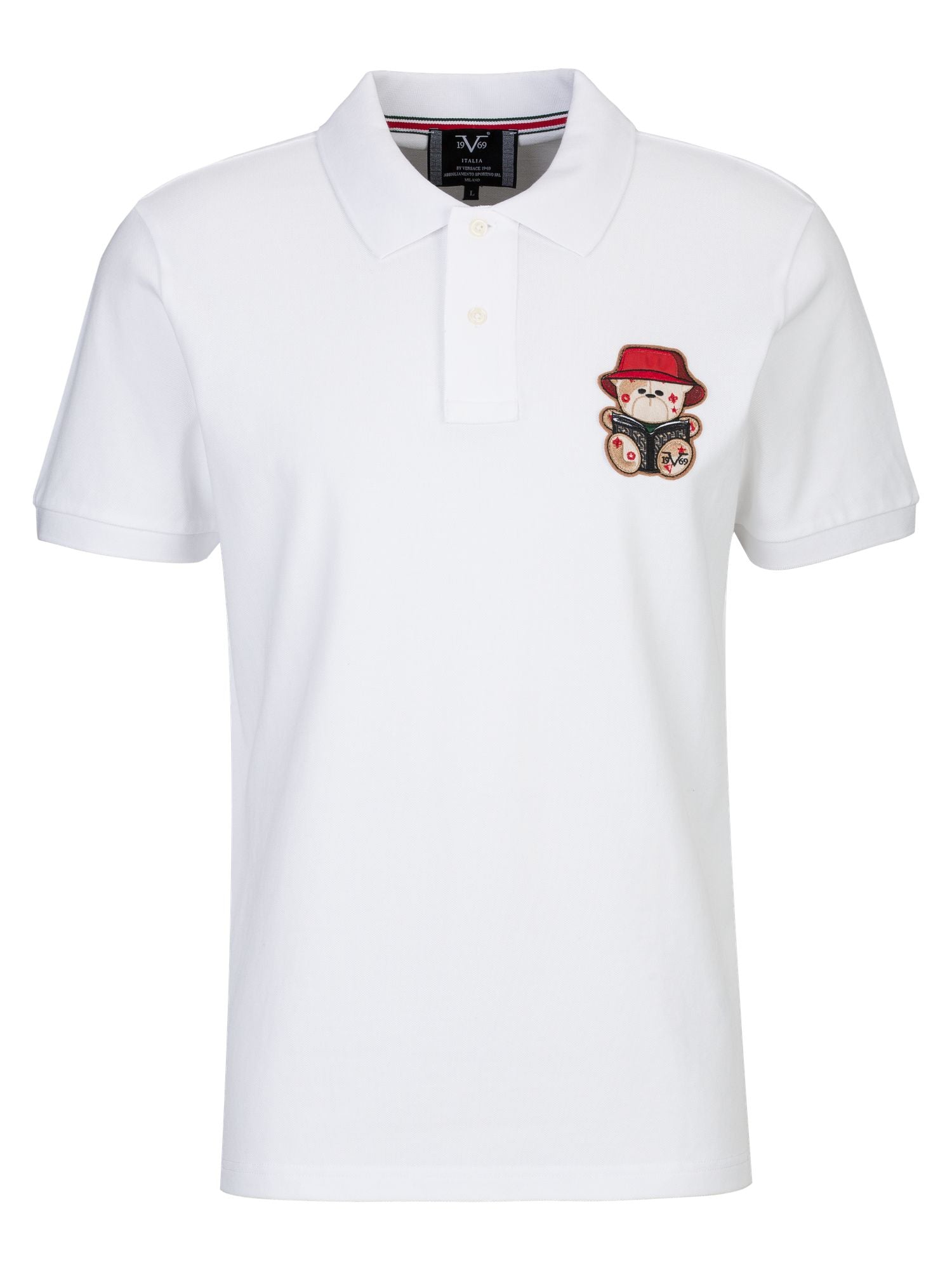 Poloshirts EMILIO BUCKET in WHITE